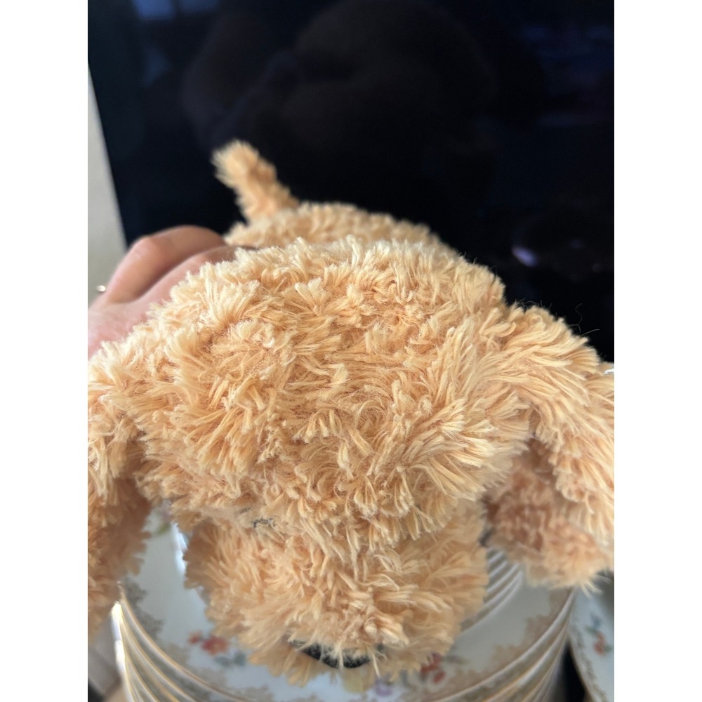 Warmies Golden Dog Microwavable Lavender Scented Weighted Plush Puppy Tan - Picture 6 of 6